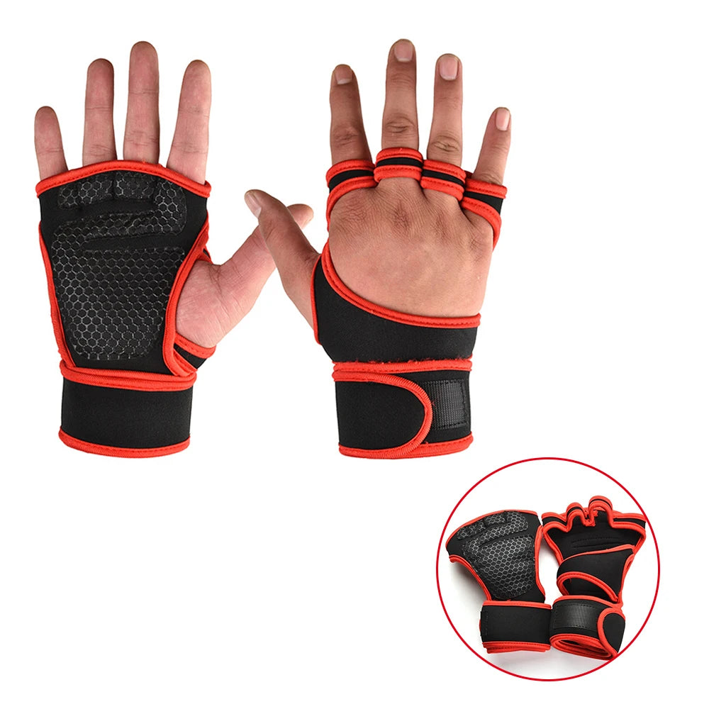 Training Gloves with Wrist and Palm Protector