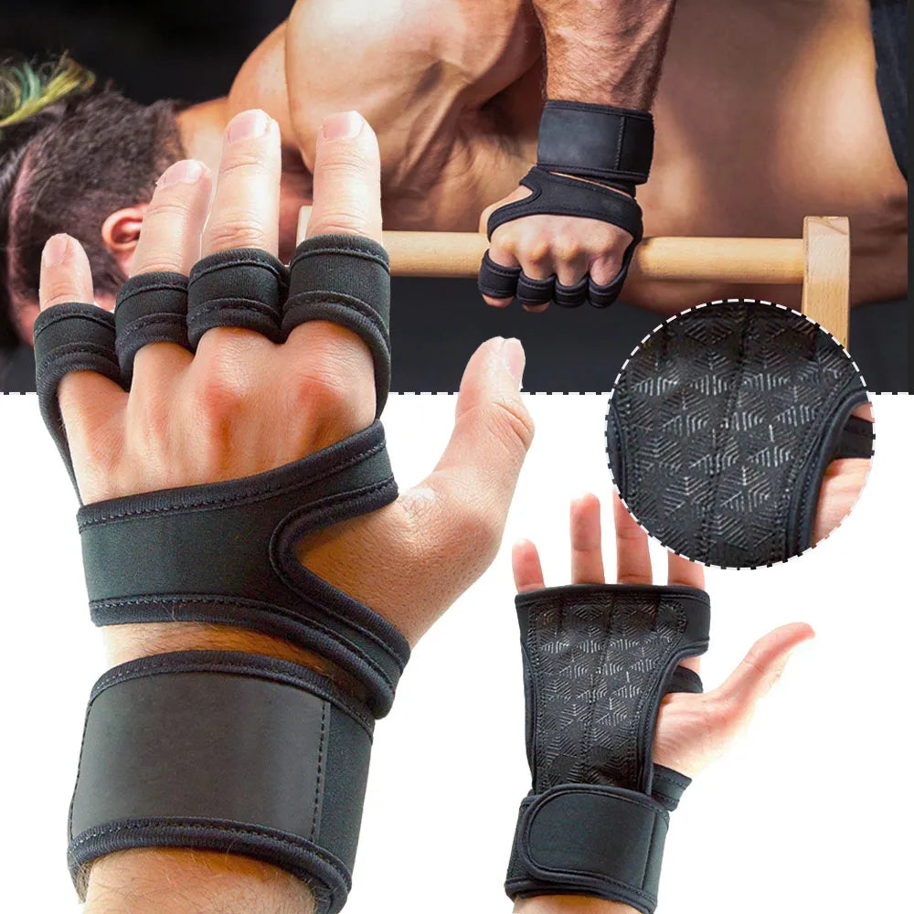 Training Gloves with Wrist and Palm Protector