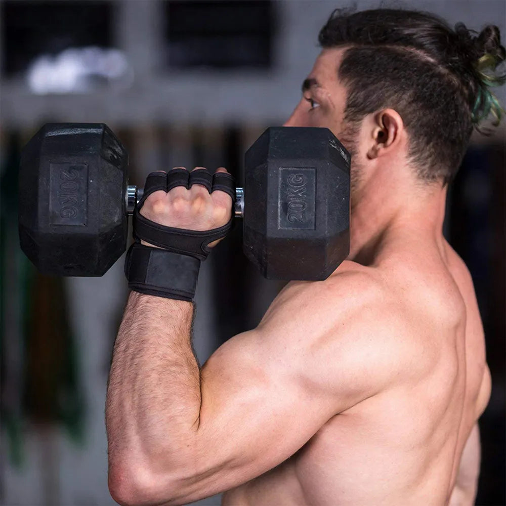 Training Gloves with Wrist and Palm Protector