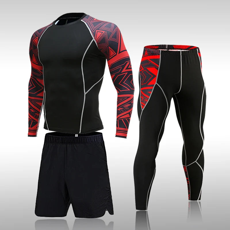 Men’s Sports Suit MMA Rashguard