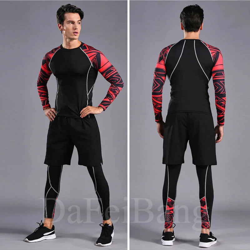 Men’s Sports Suit MMA Rashguard