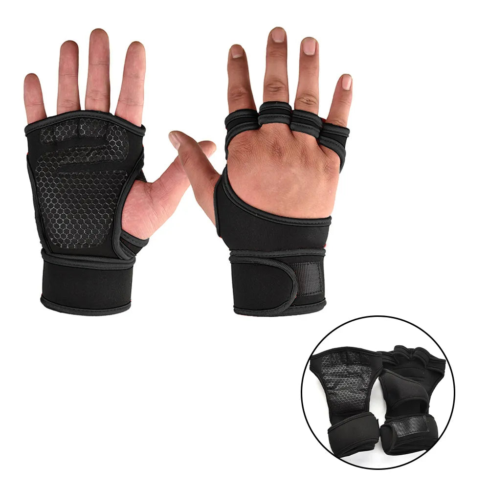 Training Gloves with Wrist and Palm Protector