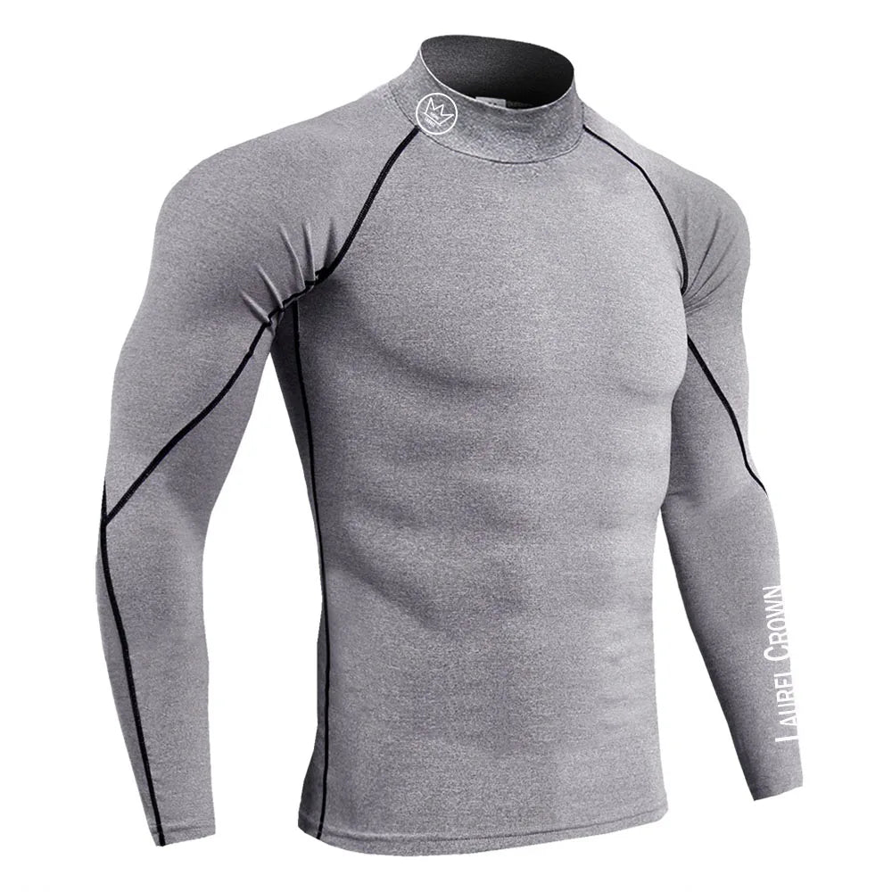 Fitness T-shirt Compression Muscle Workout Clothing