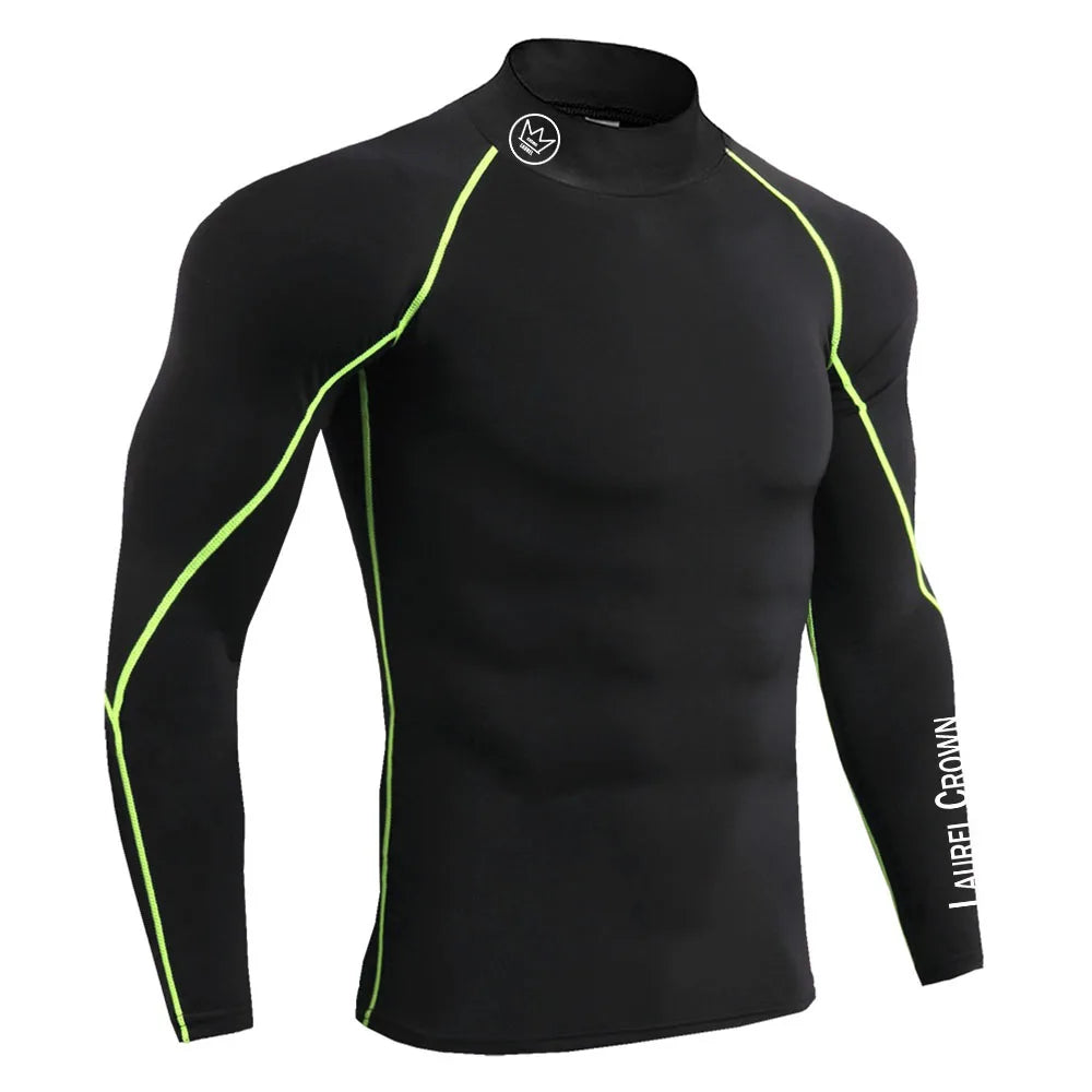 Fitness T-shirt Compression Muscle Workout Clothing