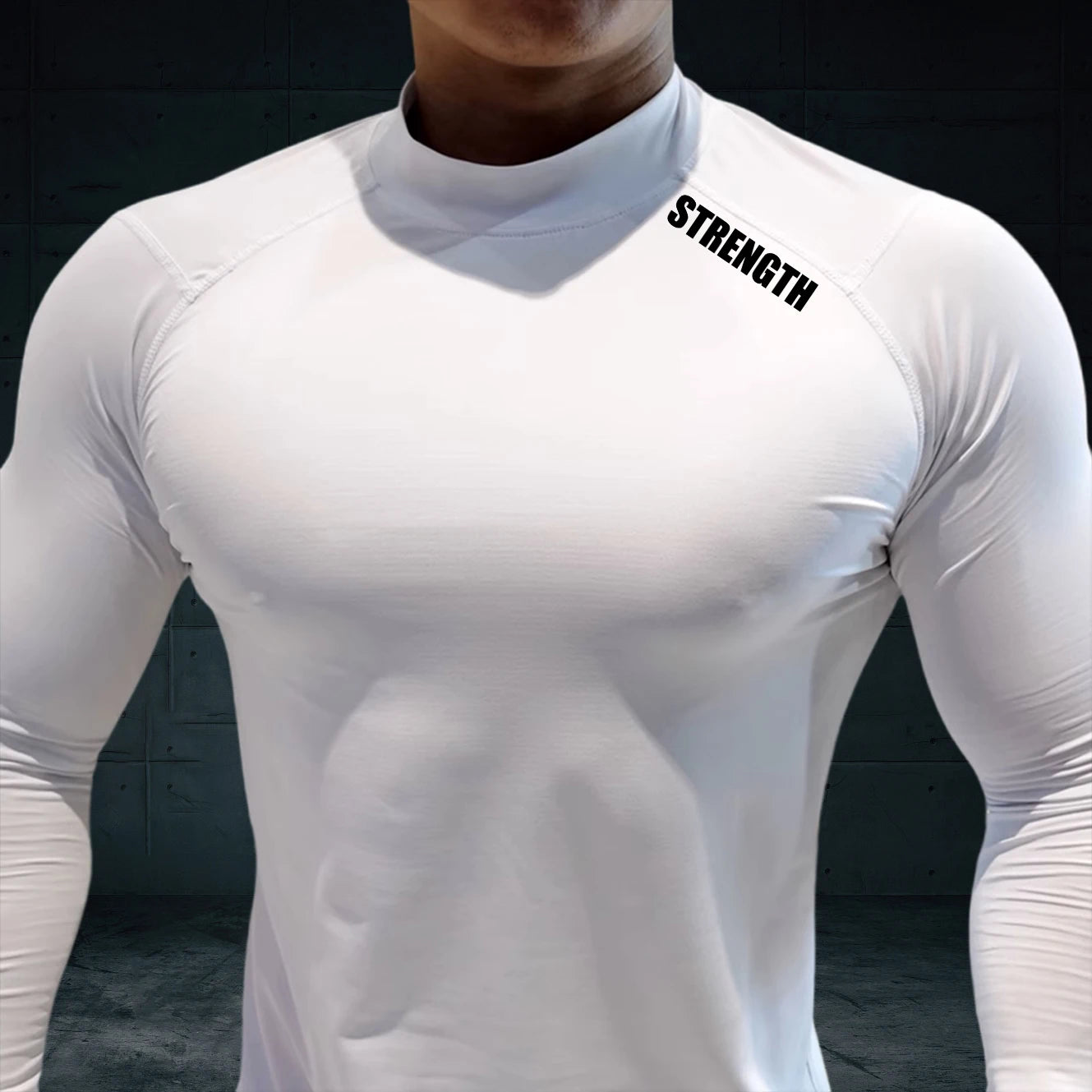 Dry Long Sleeve T-Shirts Running Workouts Undershirt