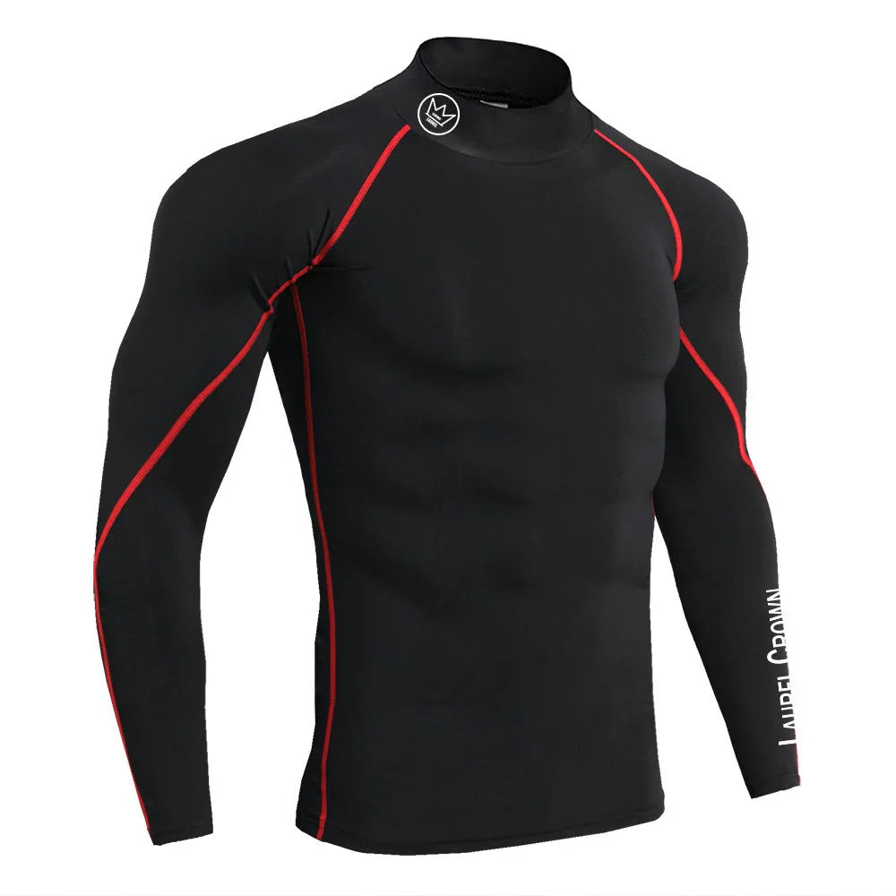 Fitness T-shirt Compression Muscle Workout Clothing