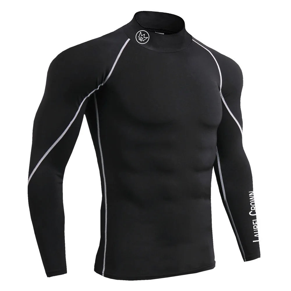 Fitness T-shirt Compression Muscle Workout Clothing