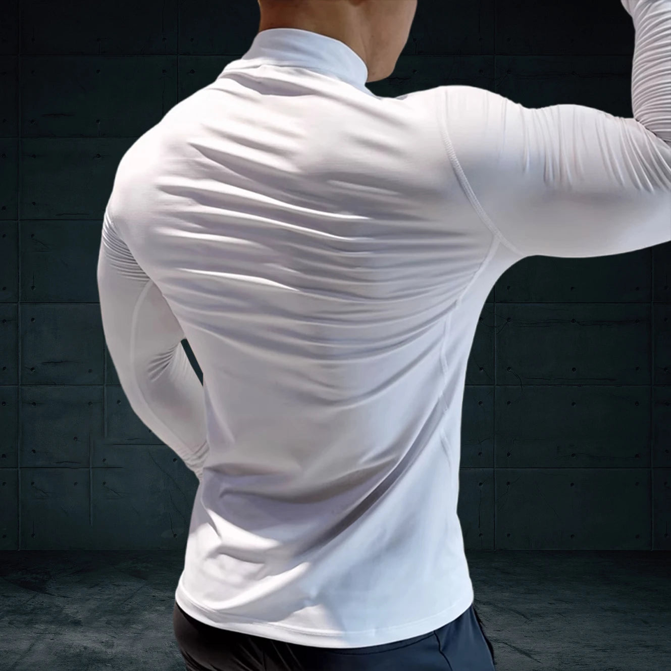 Dry Long Sleeve T-Shirts Running Workouts Undershirt