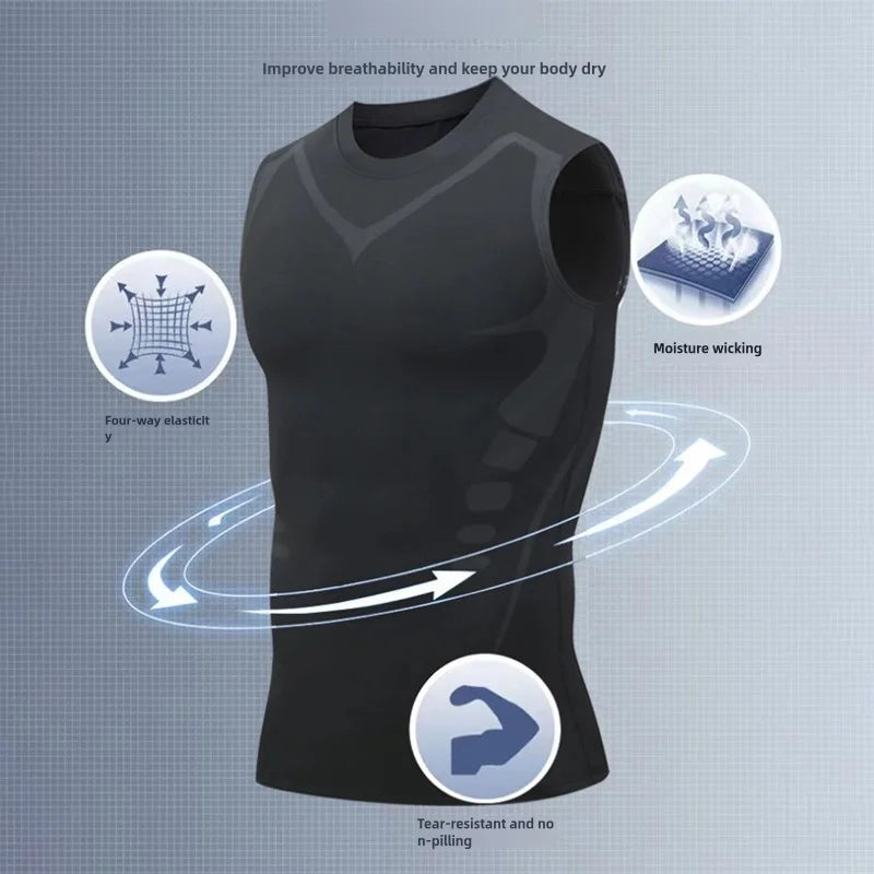 Gym Shirt Sleeveless Sportswear
