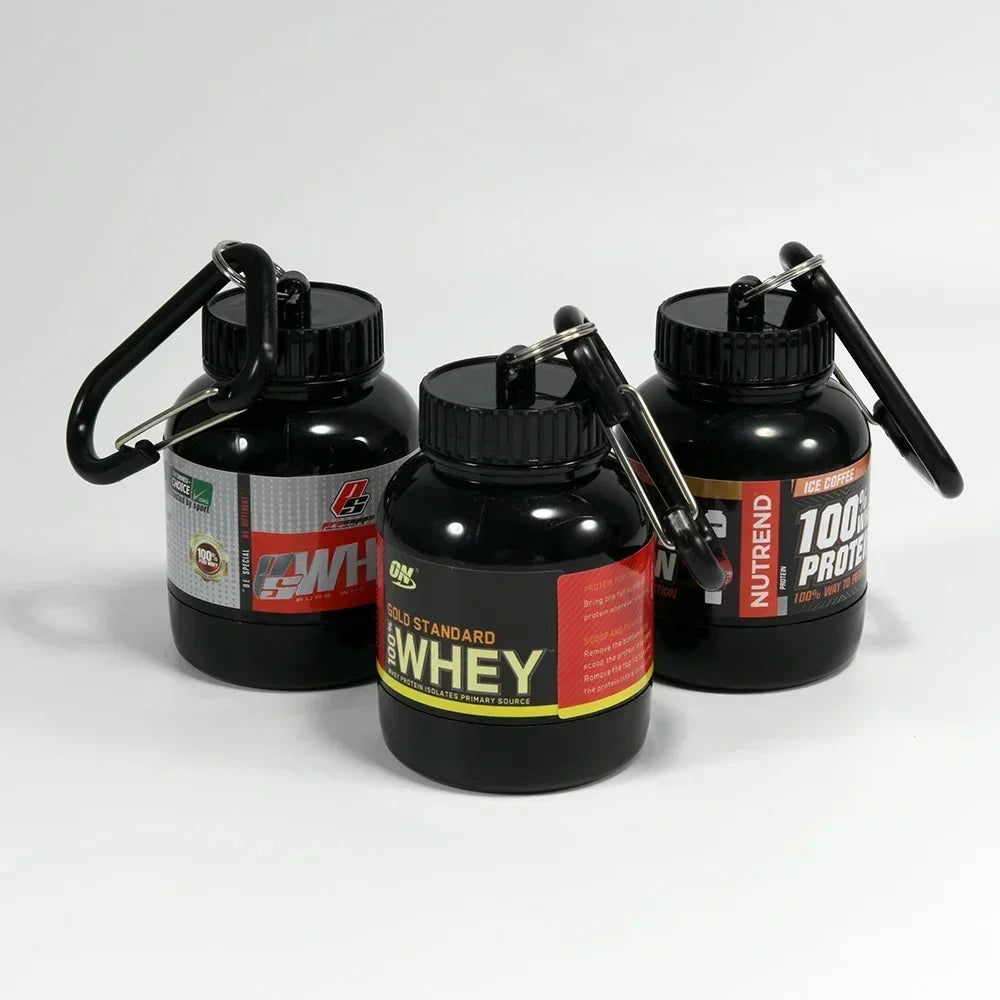 Portable Protein Powder Bottle