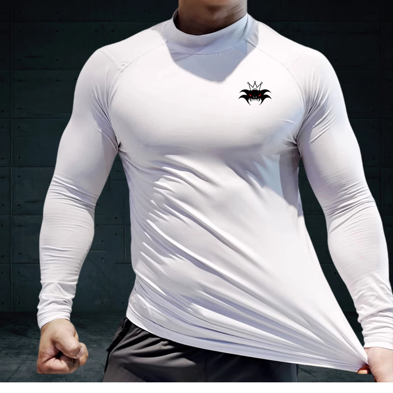 Dry Long Sleeve T-Shirts Running Workouts Undershirt