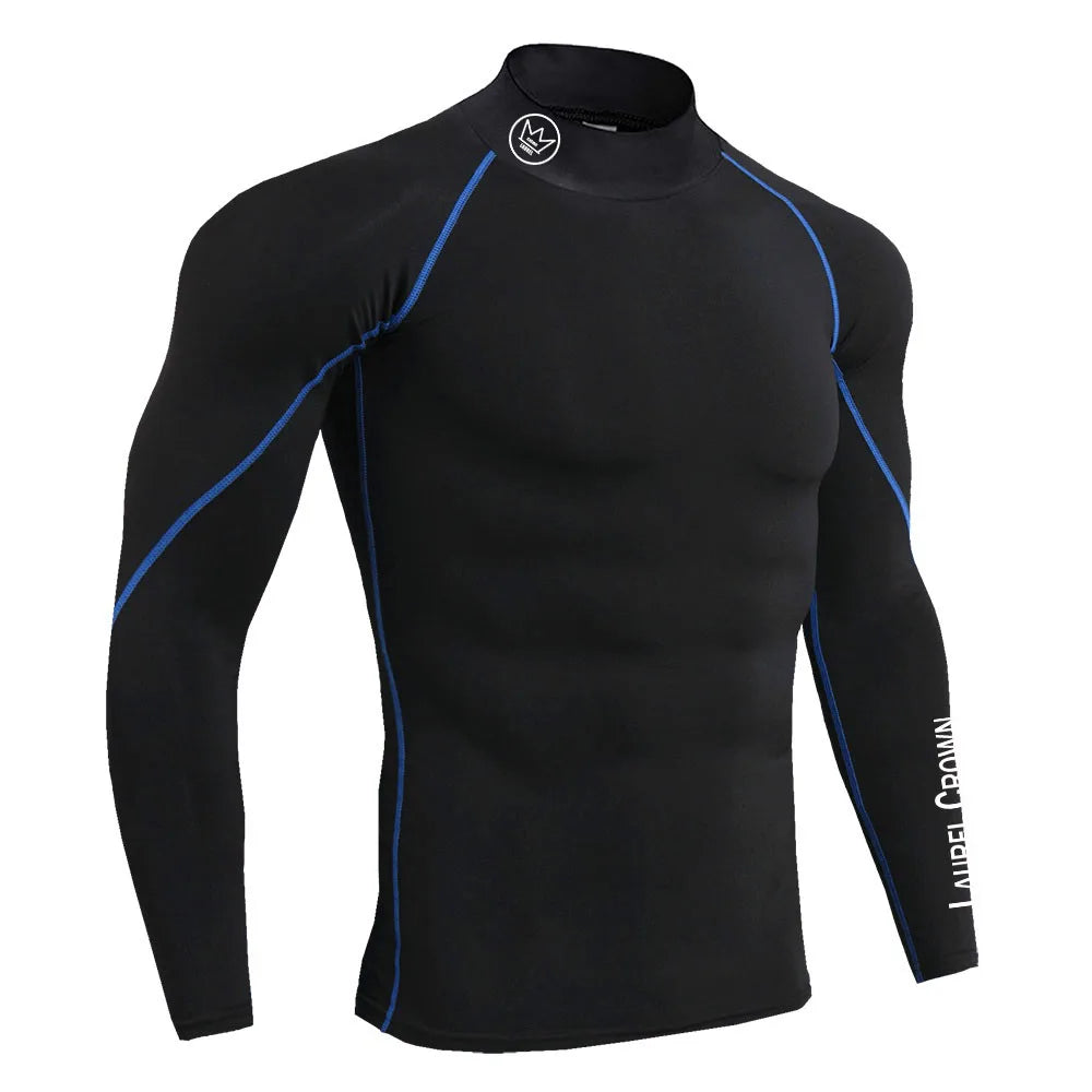 Fitness T-shirt Compression Muscle Workout Clothing