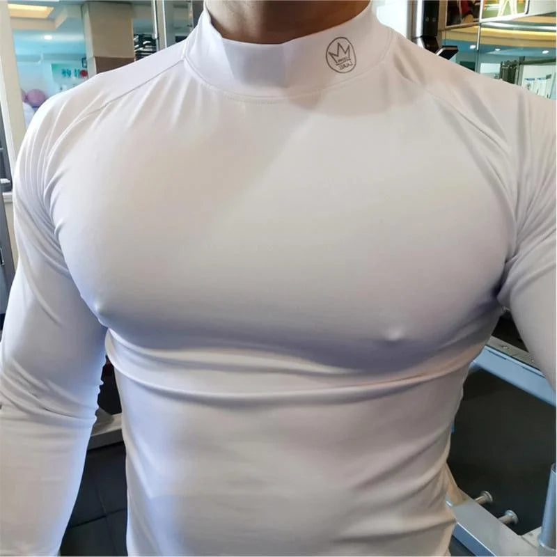 Fitness T-shirt Compression Muscle Workout Clothing