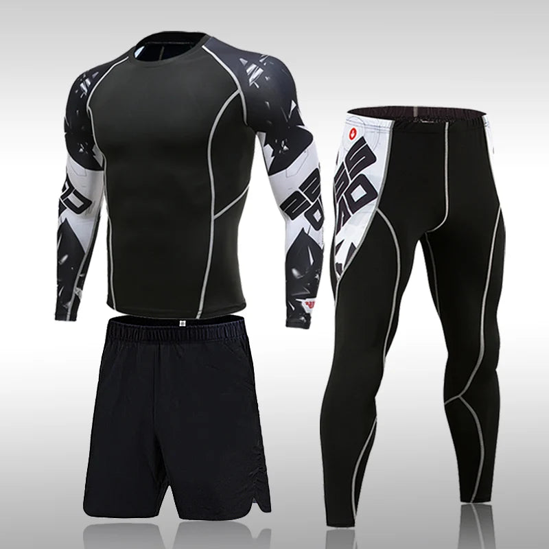 Men’s Sports Suit MMA Rashguard